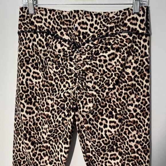 Zyia Active Cheetah Printed Scrunch Butt Casual Full Length Size‎ XL - Picture 3 of 6